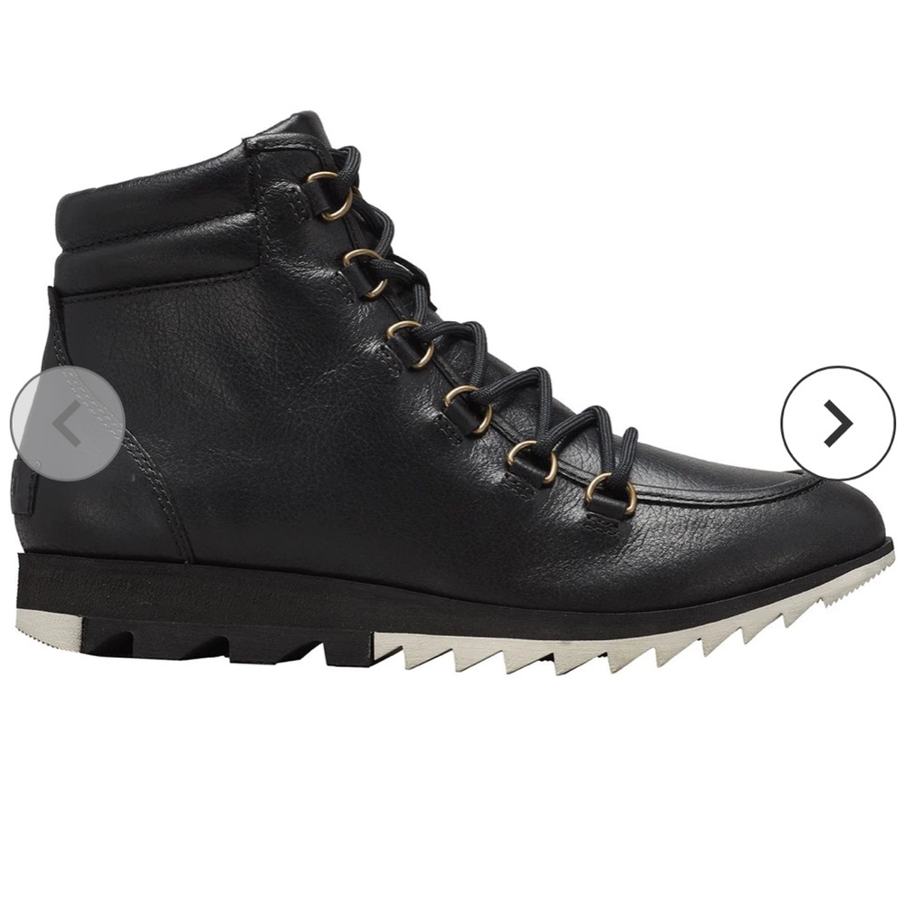 Sorel Lace Up Harlow Waterproof Leather Boots